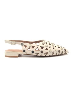 Kharisma slingback laserato con borchie